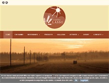 Tablet Screenshot of cascinalasso.it